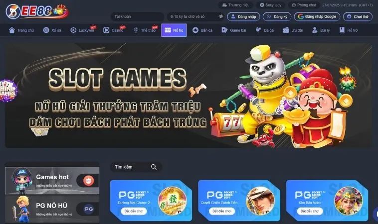 Tham gia chơi nổ hũ EE88 nhận thưởng cực lớn
