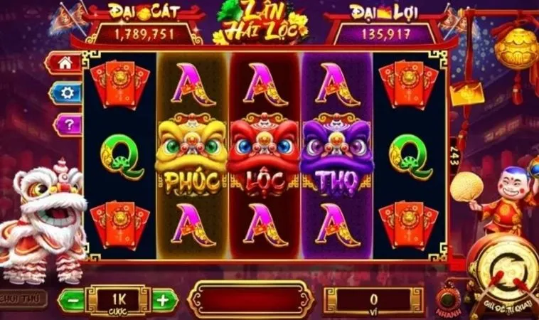 Các biểu tượng trong game Nổ Hũ Lân Hái Lộc tại EE88